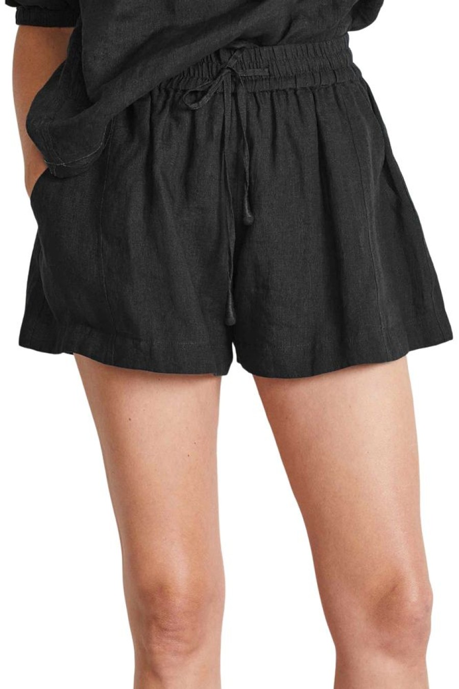 Pants, Shorts, & Skirts Apiece Apart | Apiece Apart Trail Shorts Black