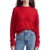 Sweaters Apiece Apart | Apiece Apart Softest Tissue Weight Sweater In Red