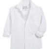 Tops Frank & Eileen | Frank & Eileen Silvio Untuckable Button Up In Oxford White