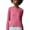 Tops ATM AnthonyThomas Melillo | Atm Slub Jersey Long Sleeve Crop Tee