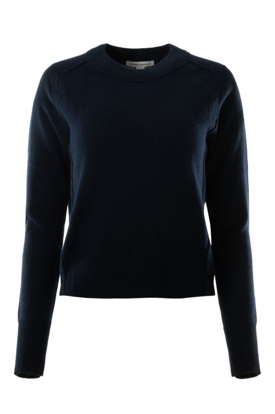 Sweaters AUTUMN CASHMERE | Autumn Cashmere Crewneck Sweater With Reversed Seams In Navy