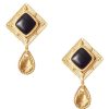 Jewelry CHAN LUU INC. | Chan Luu Black Vignette Drop Earrings Onyx