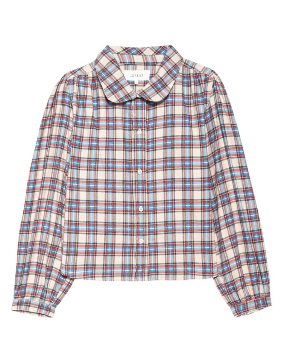 Tops The Great | The Great Tableau Top In Market Plaid