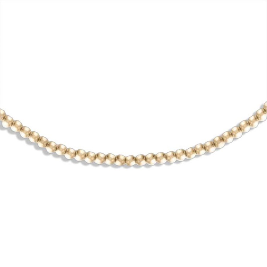 Jewelry ALEXA LEIGH FINE JEWELRY | Alexa Leigh 3Mm Gold Ball Necklace