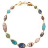 Jewelry CHAN LUU INC. | Chan Luu Gold Mix Sardinia Necklace Multi Mix