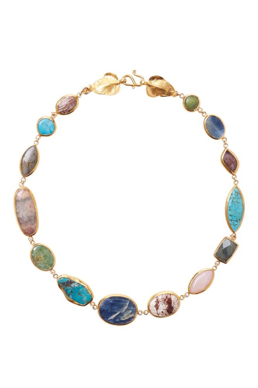 Jewelry CHAN LUU INC. | Chan Luu Gold Mix Sardinia Necklace Multi Mix