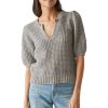 Sweaters MICHAEL STARS | Michael Stars Gemma Puff Sleeve Top In Heather Grey