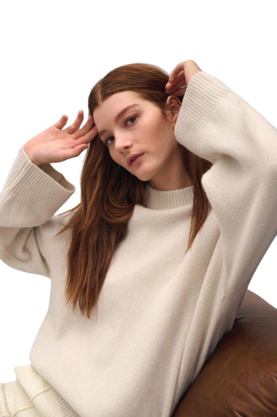 Sweaters WHITE & WARREN | White & Warren Cozy Crewneck Sweater