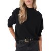 Sweaters REPEAT | Repeat Cashmere Mock Neck Sweater In Black