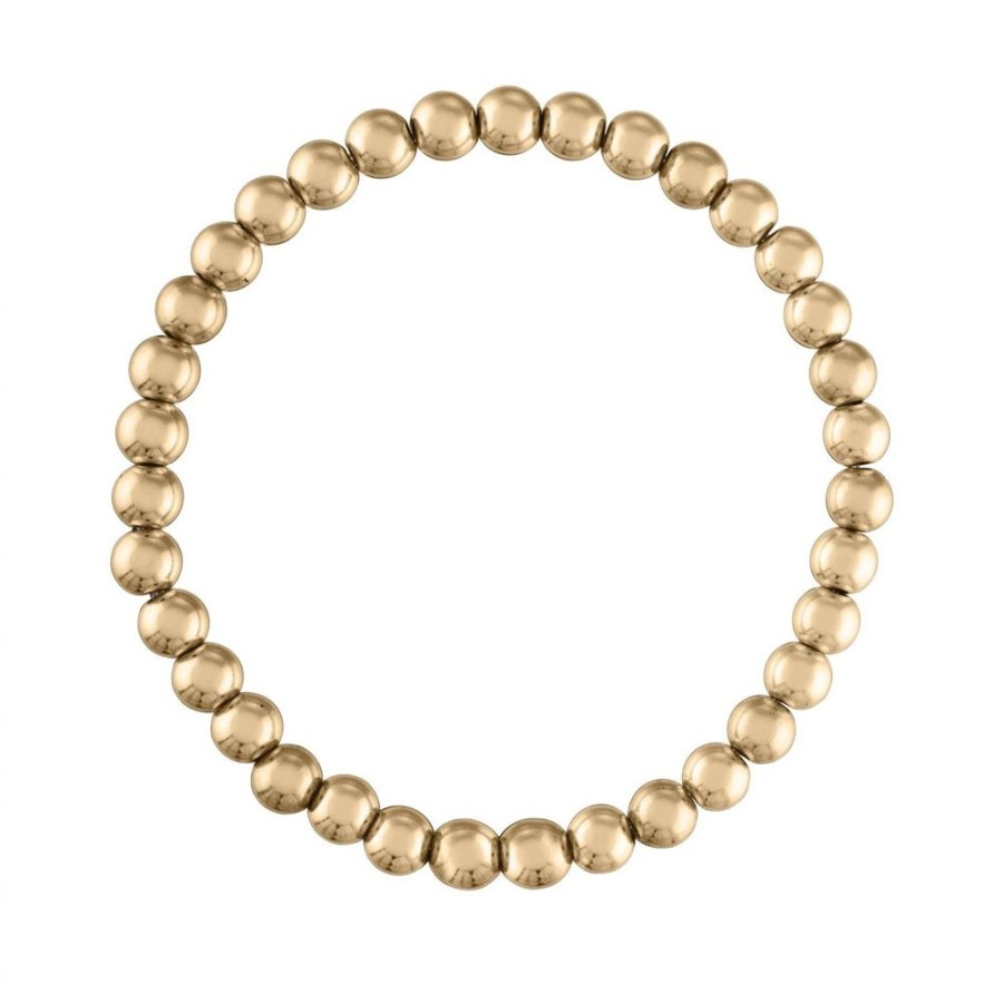 Jewelry ALEXA LEIGH FINE JEWELRY | Alexa Leigh 5Mm Gold Ball Bracelet