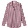 Tops Xirena | Xirena Beau Shirt In Fig Stripe