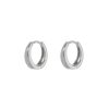 Jewelry Apres Jewelry | Apres Jewelry Geneva Huggies In 14Kt White Gold 14K White Gold