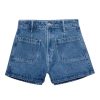 Denim Frame Denim | Frame Denim Le Bardot Short In Lourdes