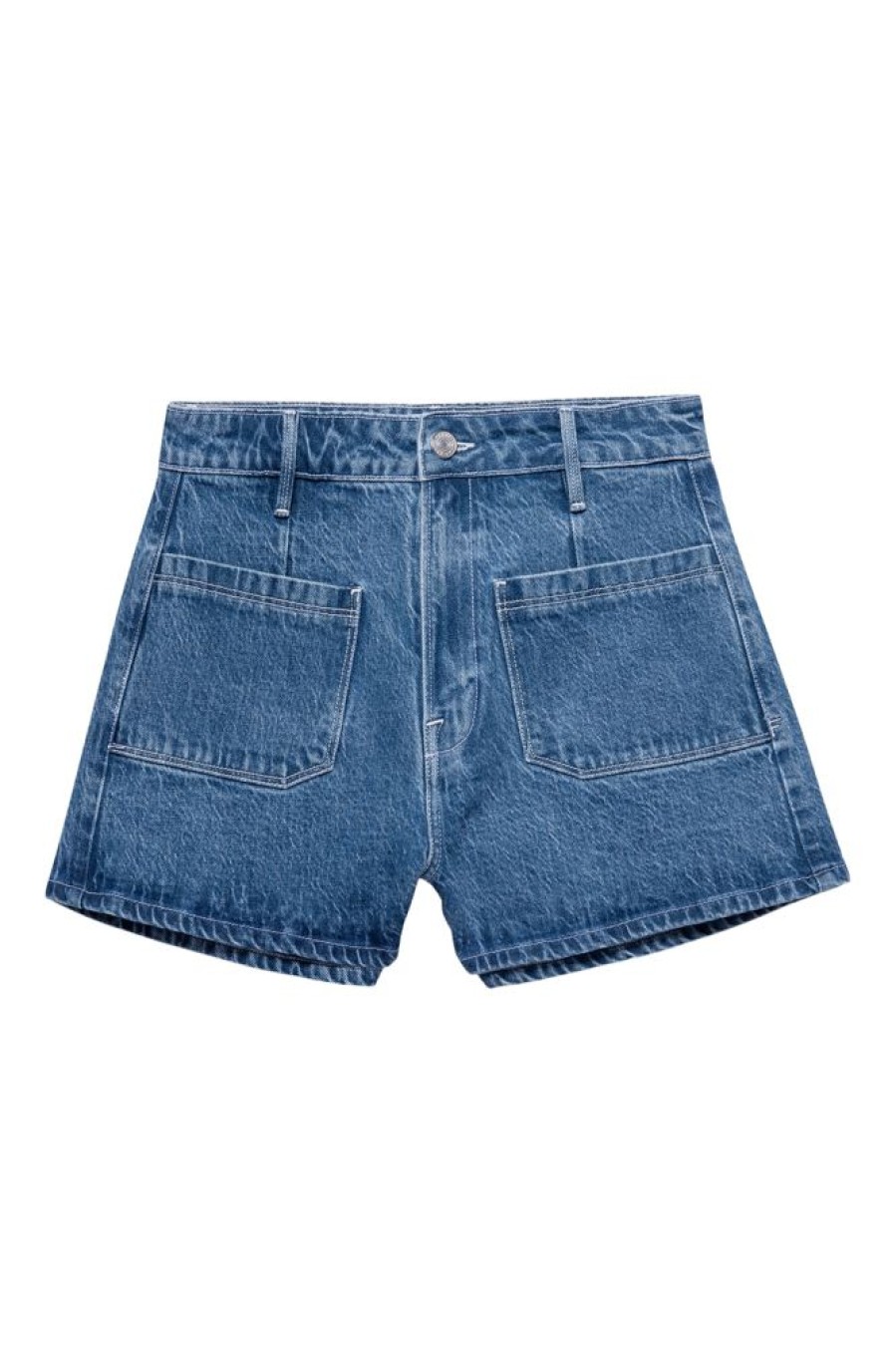 Denim Frame Denim | Frame Denim Le Bardot Short In Lourdes