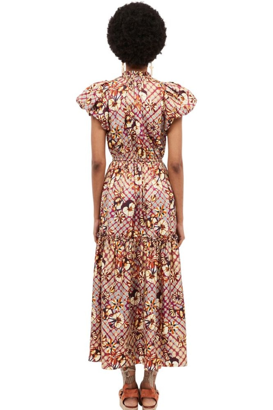 Dresses & Jumpsuits Ulla Johnson | Ulla Johnson Scarlett Dress In Pansy