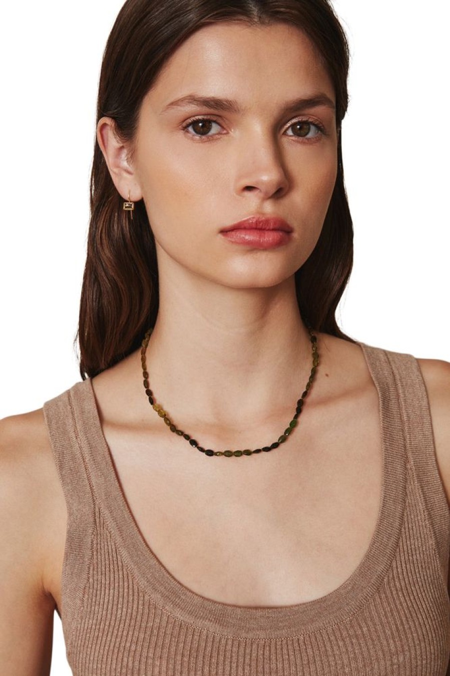 Jewelry CHAN LUU INC. | Chan Luu Petra Necklace Green Tourmaline