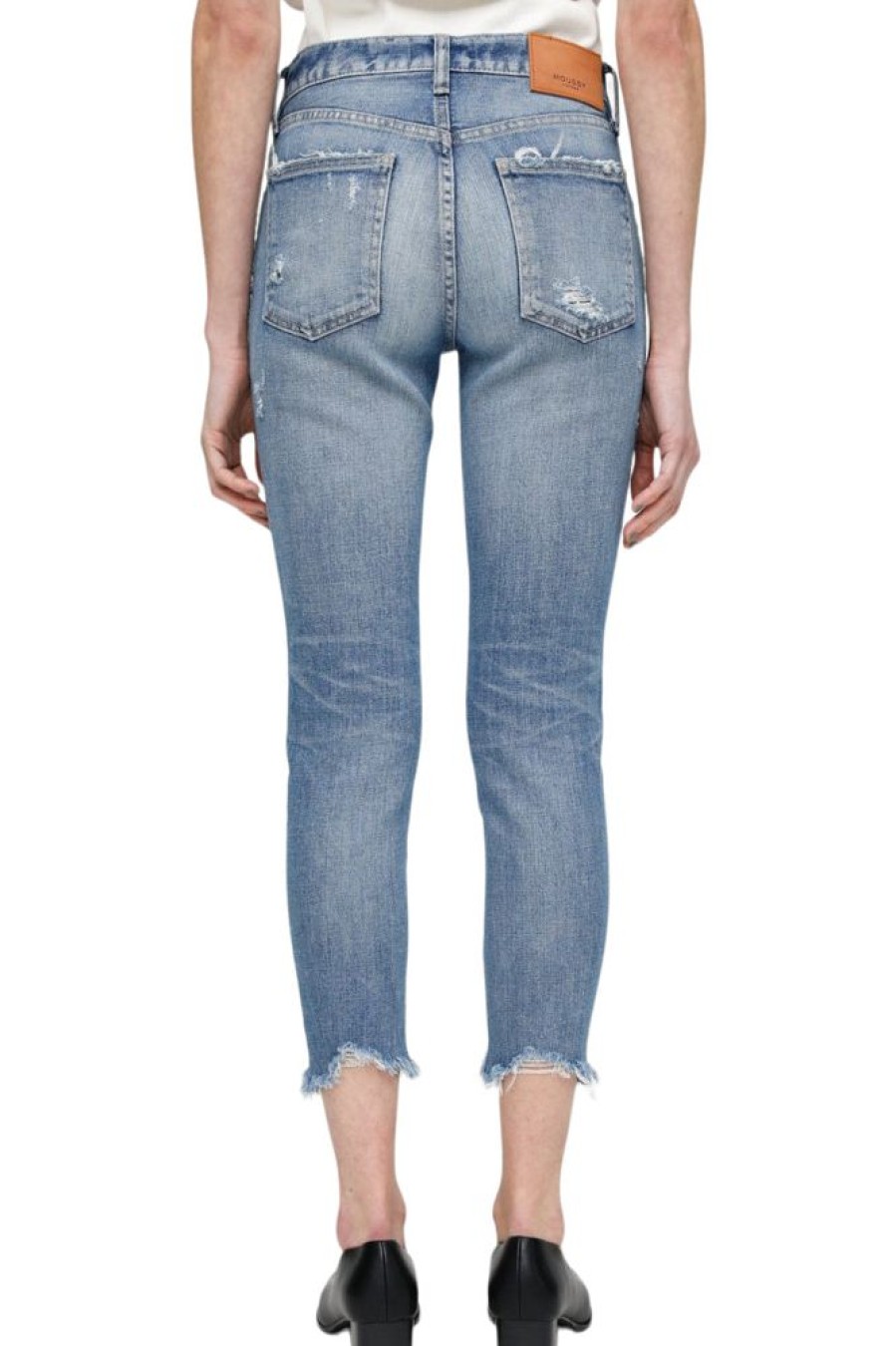 Denim Moussy Denim | Moussy Denim Glendele Skinny In Light Blue