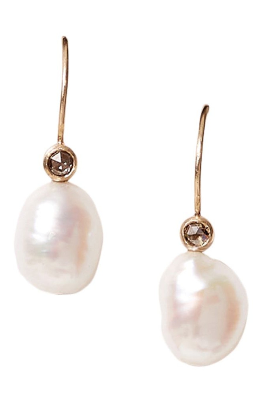 Jewelry CHAN LUU INC. | Chan Luu 14K Koloa Earrings In White Pearl