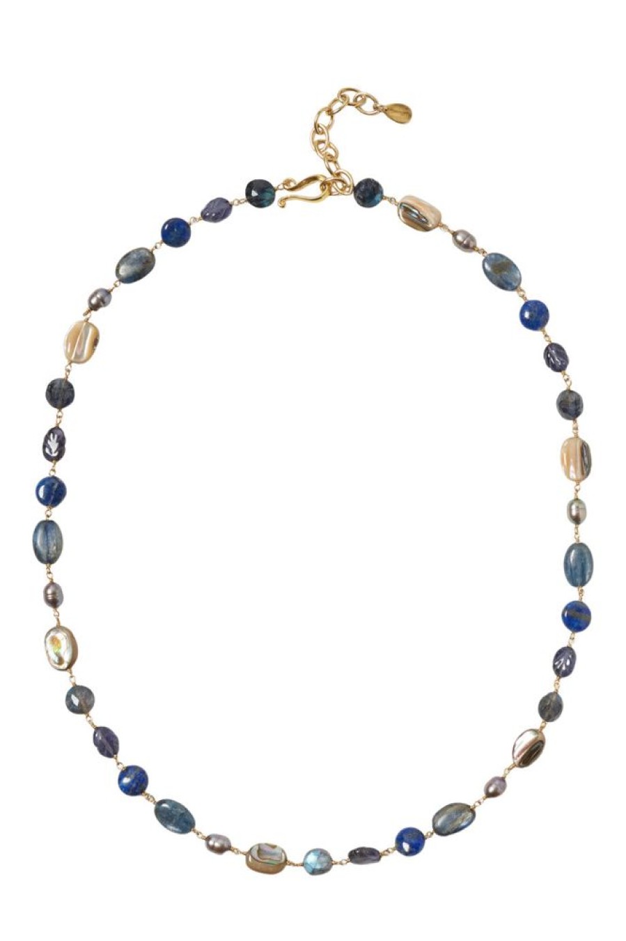 Jewelry CHAN LUU INC. | Chan Luu Eden Necklace In Blue Labradorite Mix