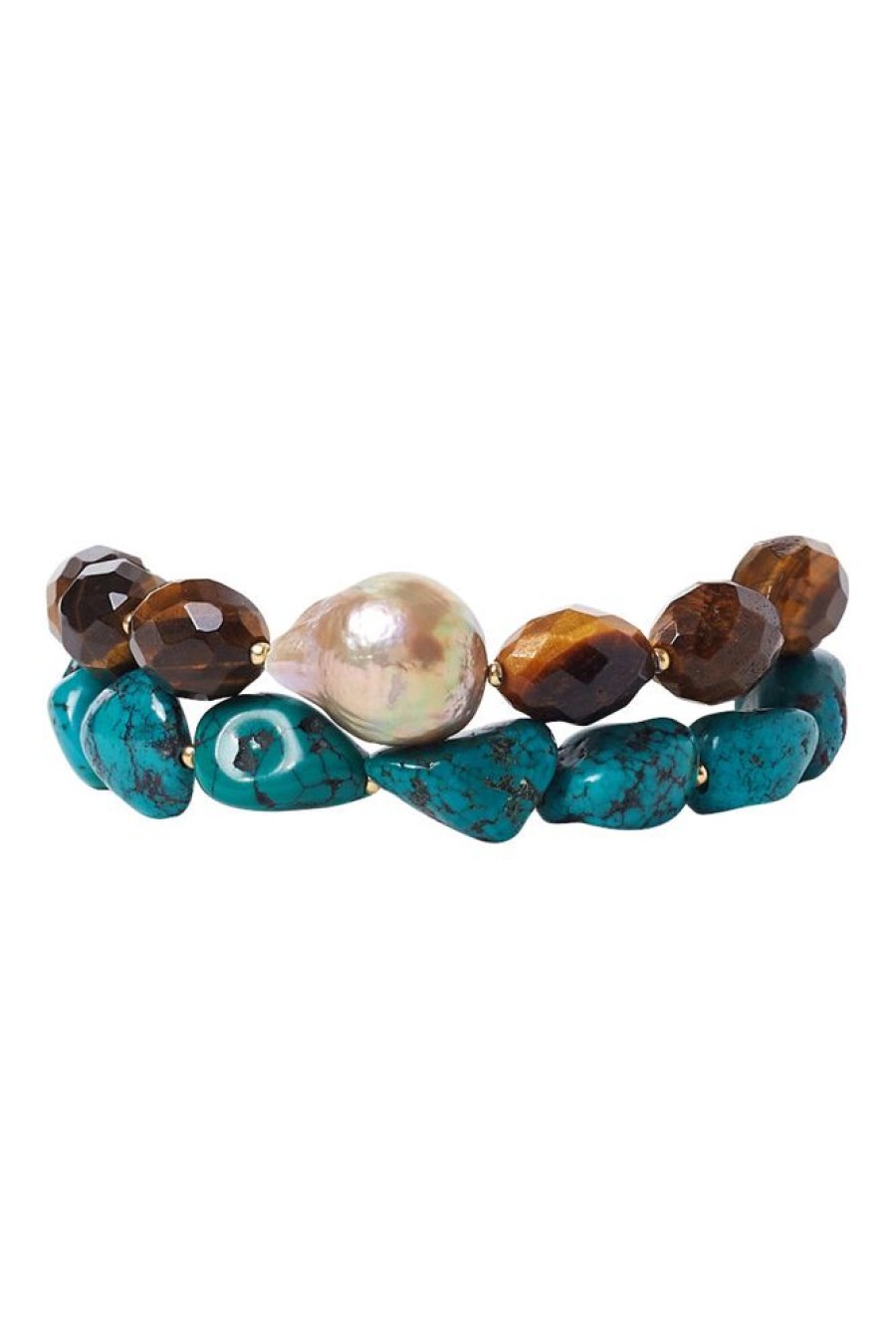 Jewelry CHAN LUU INC. | Chan Luu Turquoise Voyage Bracelet Turquoise Mix