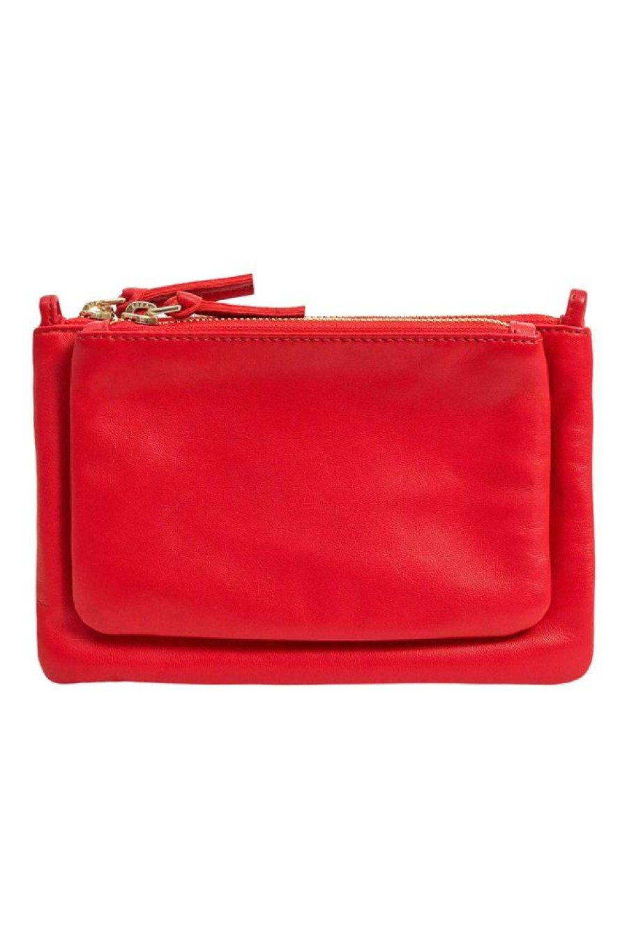 Accessories CLARE V. | Clare V. Wallet Clutch Plus In Rouge