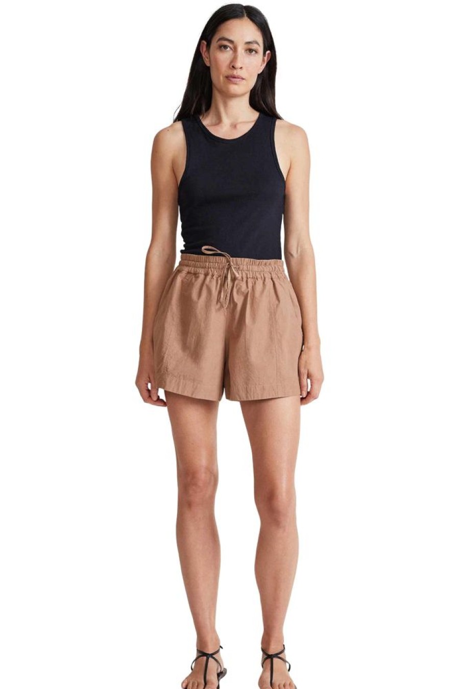 Pants, Shorts, & Skirts Apiece Apart | Apiece Apart Trail Short In Deep Khaki