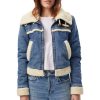 Blazers & Outerwear Amo Denim | Amo Denim Betty Shearling Jacket In Idolize