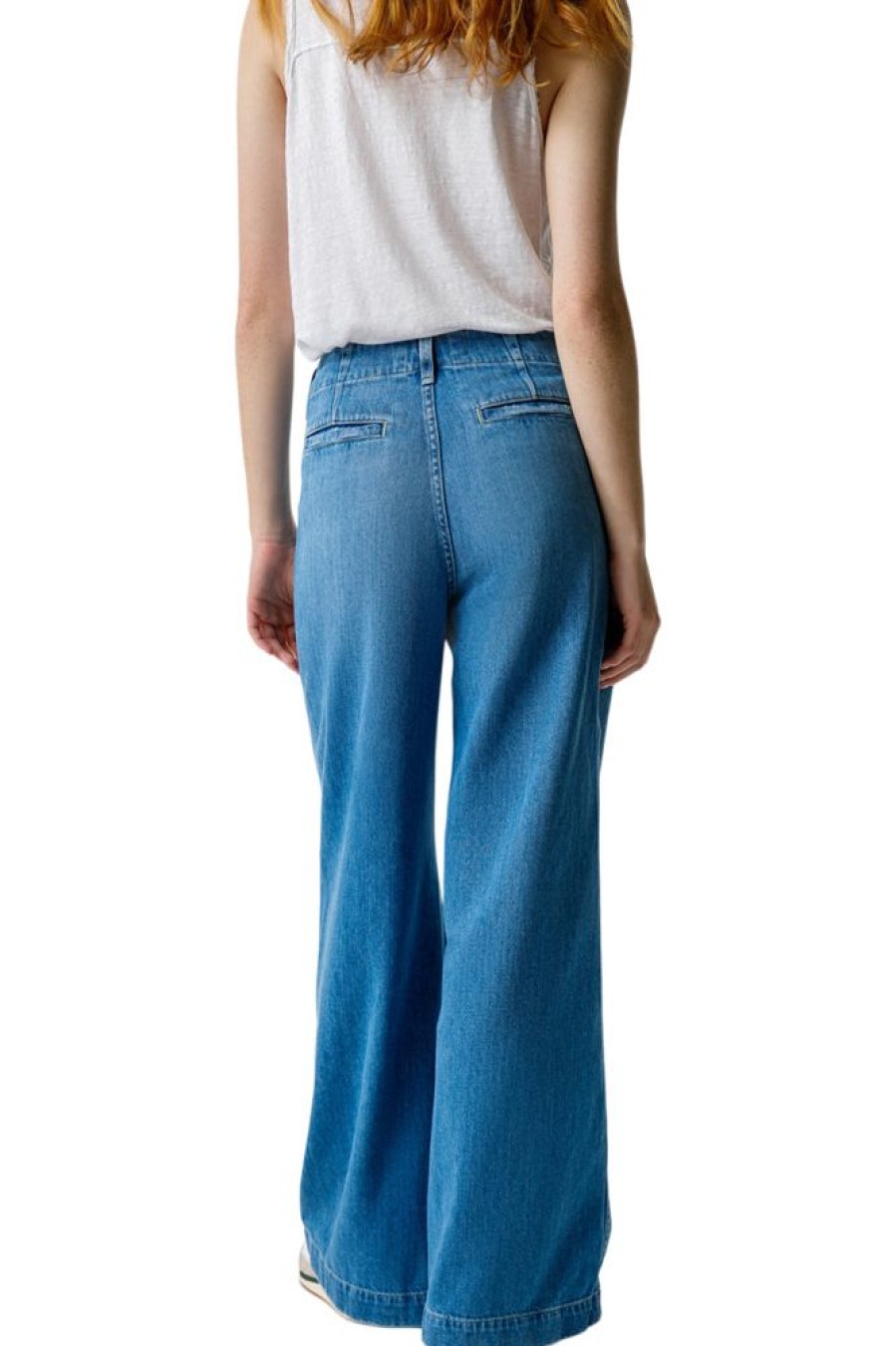 Denim Amo Denim | Amo Denim Edith Wide Leg In Amity