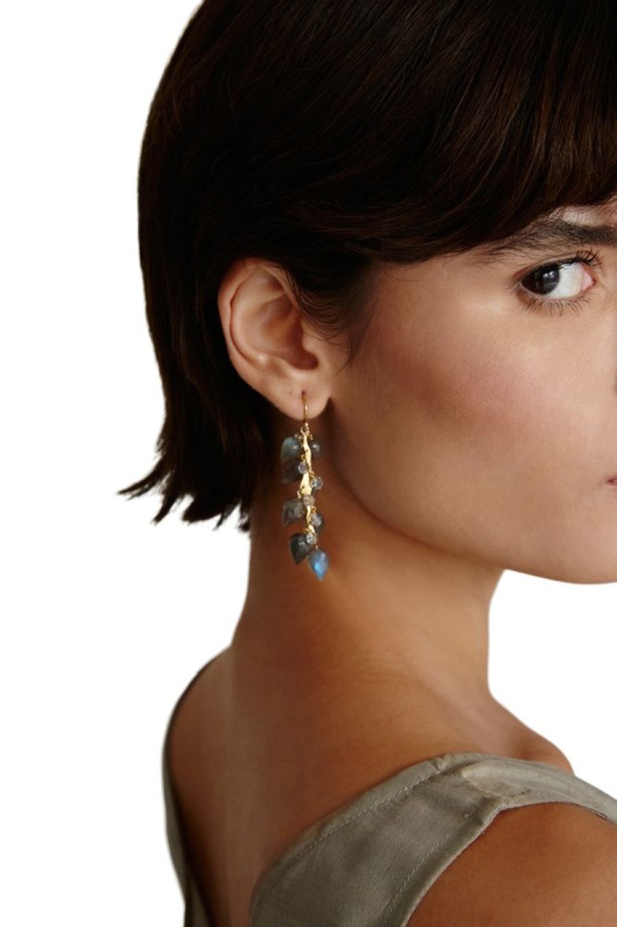 Jewelry CHAN LUU INC. | Chan Luu Delphine Drop Earrings In Labradorite