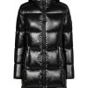 Blazers & Outerwear Save The Duck | Save The Duck Ines Hooded Puffer Coat In Black