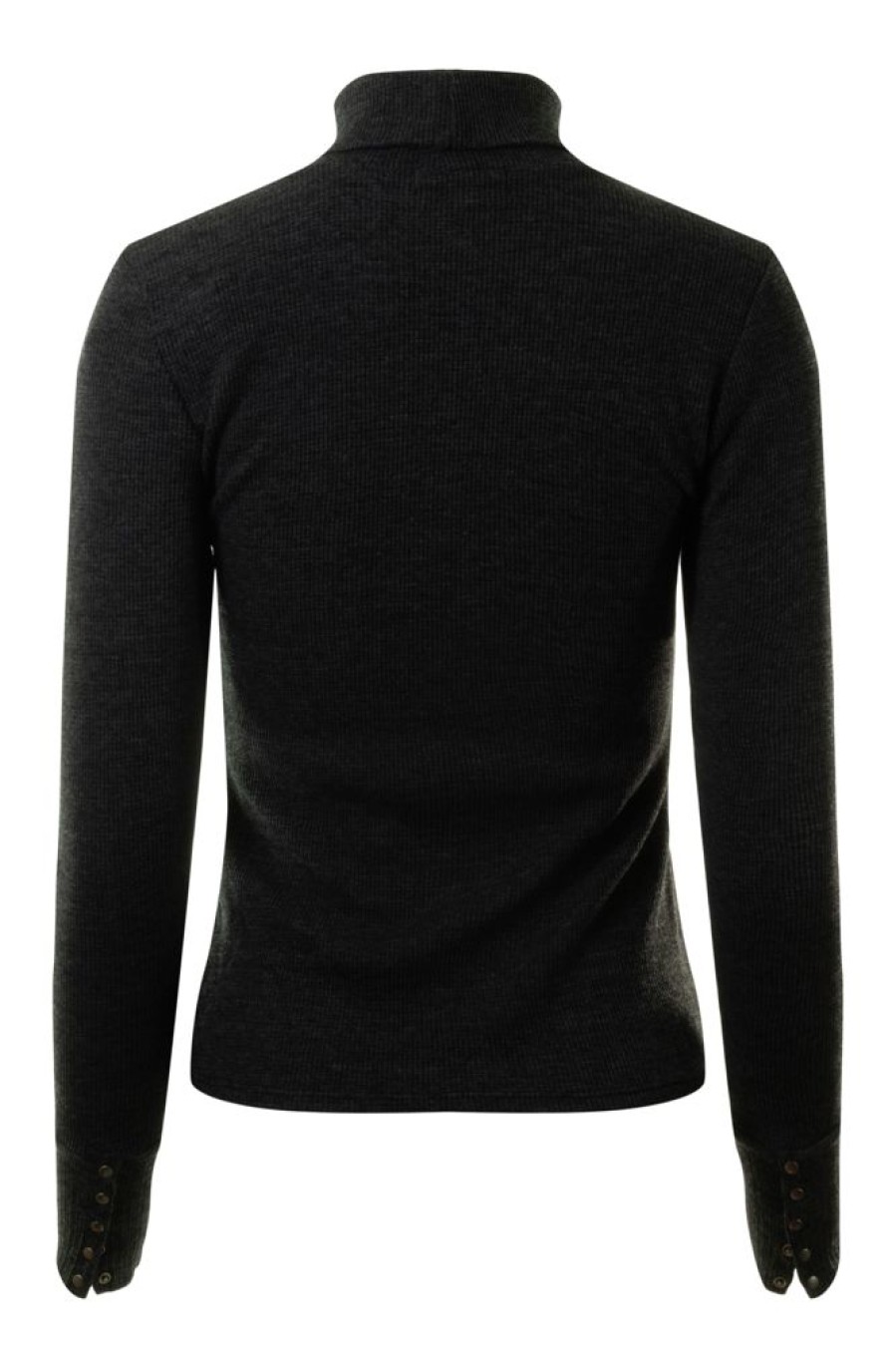 Tops MICHAEL STARS | Michael Stars Mara Turtleneck In Charcoal