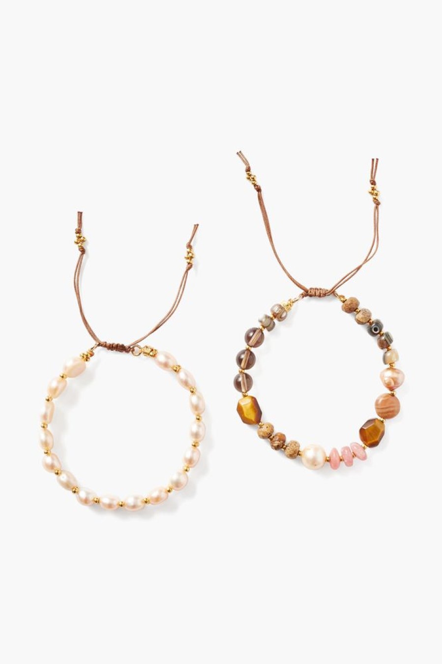 Jewelry CHAN LUU INC. | Chan Luu Beaded Bracelet In Peach Mix