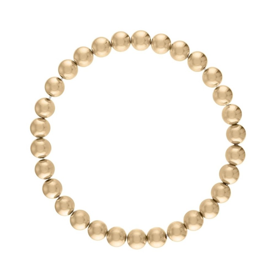 Jewelry ALEXA LEIGH FINE JEWELRY | Alexa Leigh 6Mm Gold Ball Bracelet