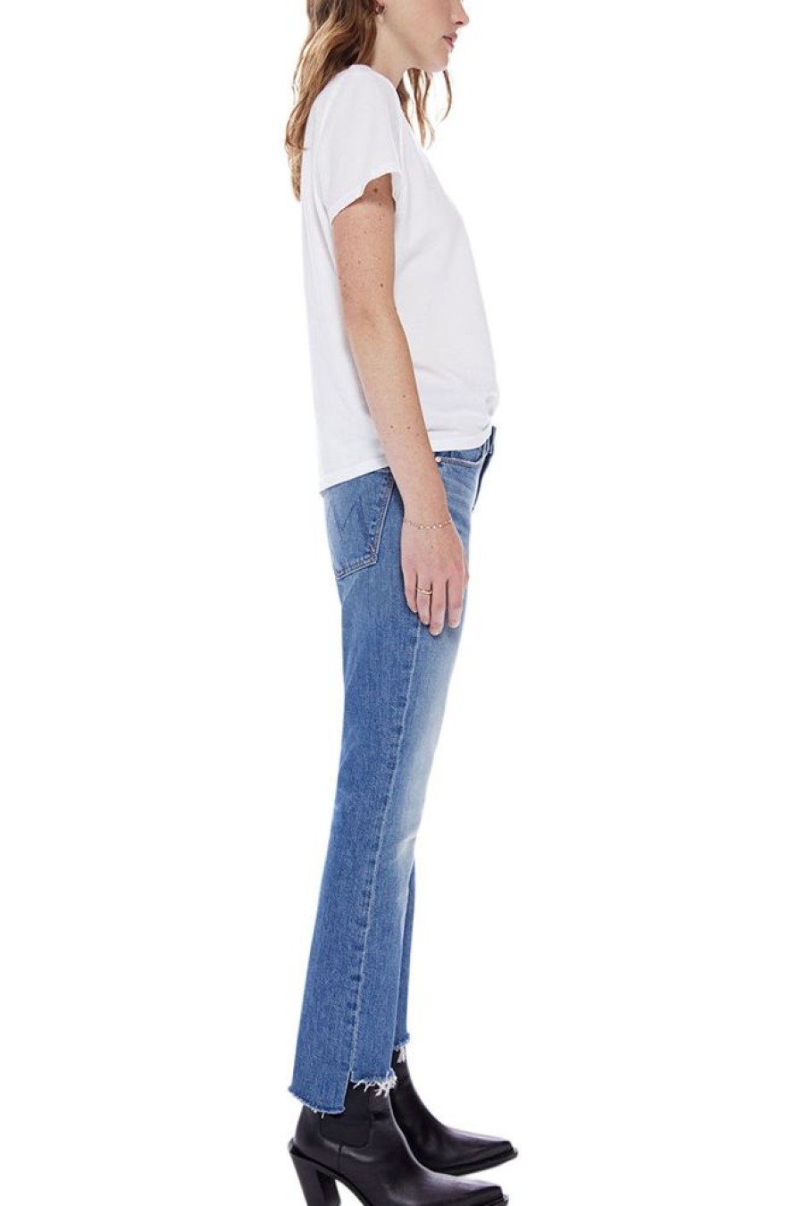 Denim Mother Denim | Mother Denim Mid-Rise Dazzler Ankle In Something To Remember