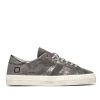 Accessories D.A.T.E | D.A.T.E. Hill Low Stardust Sneakers In Metal Gun