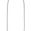 Accessories CLARE V. | Clare V. Snake Chain Shoulder Strap In Silver