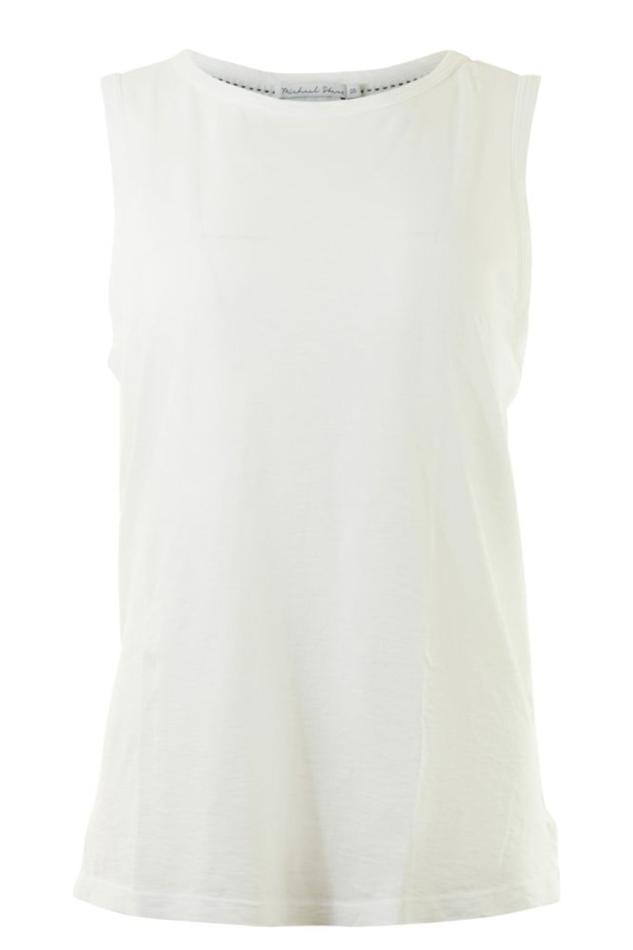 Tops MICHAEL STARS | Michael Stars Masami Scoop Neck Tank In White