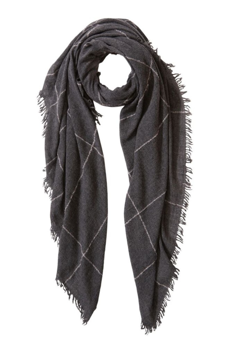 Accessories CHAN LUU INC. | Chan Luu Windowpane Scarf