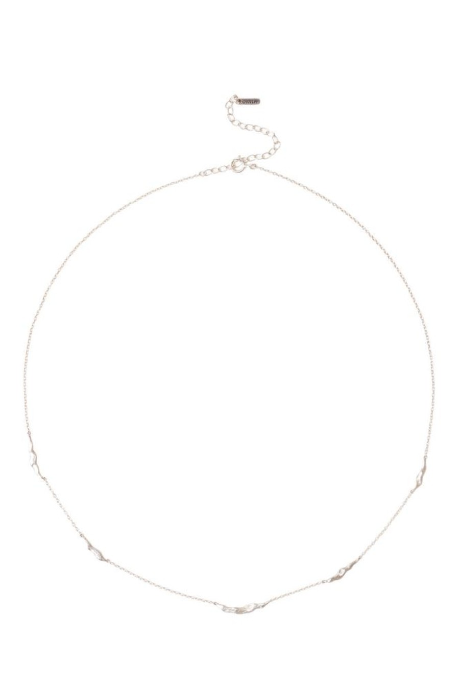 Jewelry CHAN LUU INC. | Chan Luu Crescent Link Neckace Silver