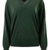 Sweaters REPEAT | Repeat Cashmere Wool Blend Sweater In Algae