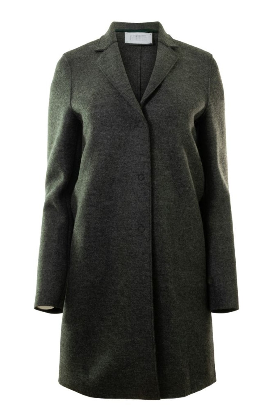 Blazers & Outerwear Harris Wharf London | Harris Wharf London Cocoon Pressed Wool Coat