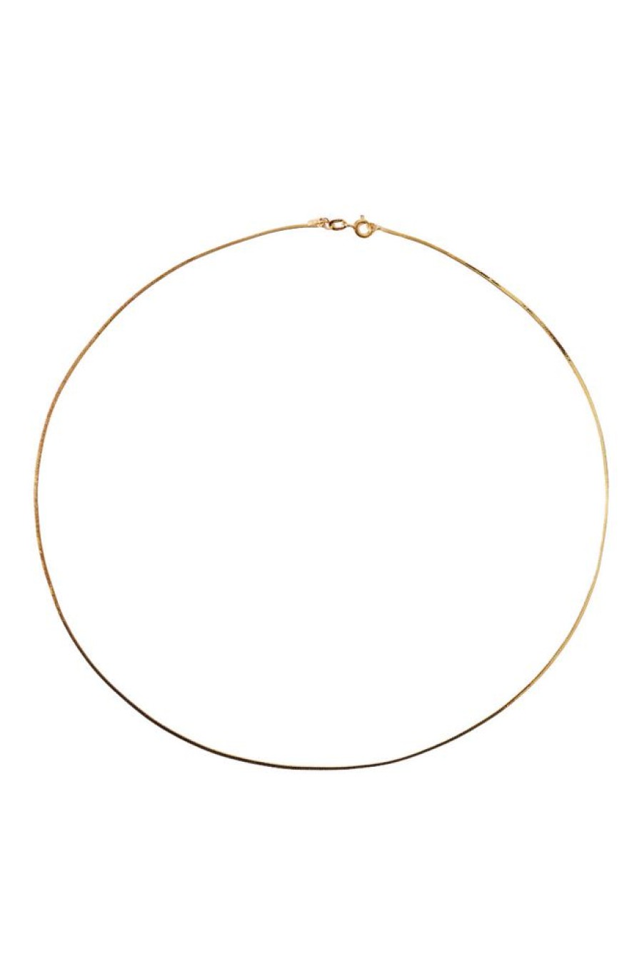 Jewelry CHAN LUU INC. | Chan Luu Petite Herringbone Necklace In 14Kt Yellow Gold