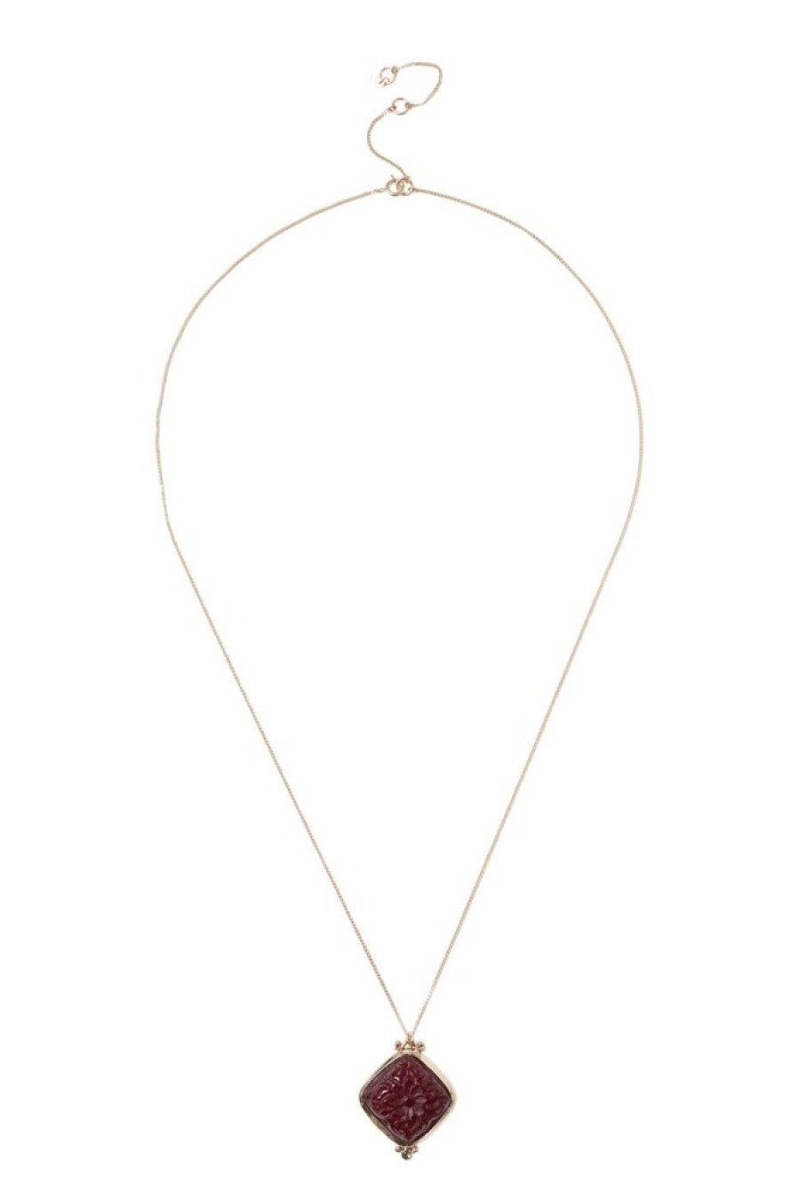 Jewelry Chan Luu | Chan Luu 14K Rosalyn Necklace In Red Quartz