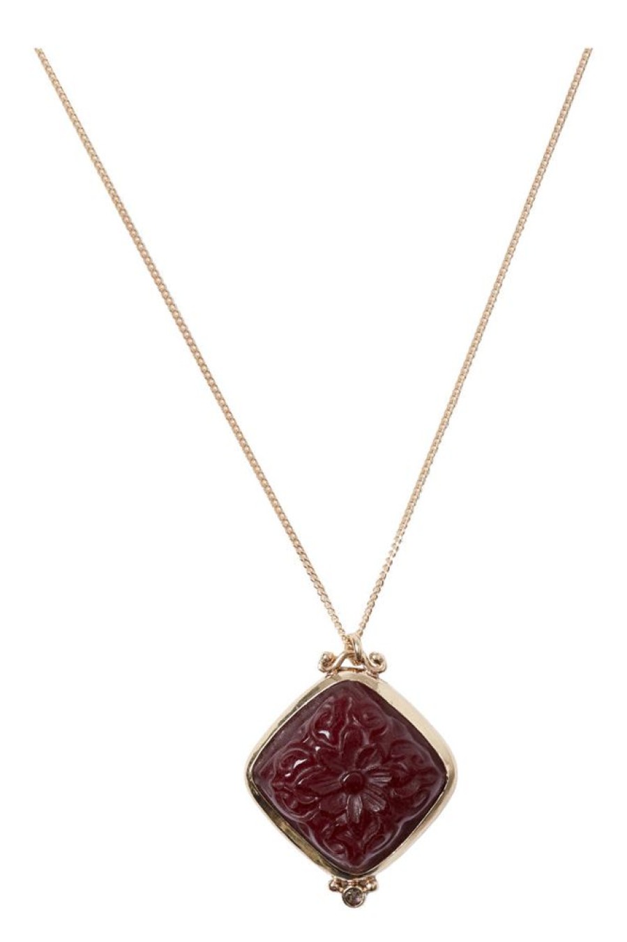 Jewelry Chan Luu | Chan Luu 14K Rosalyn Necklace In Red Quartz