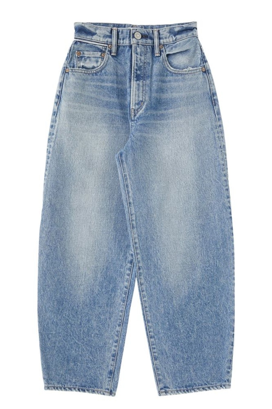 Denim Moussy Denim | Moussy Denim Ecorse Round Jeans In Blue