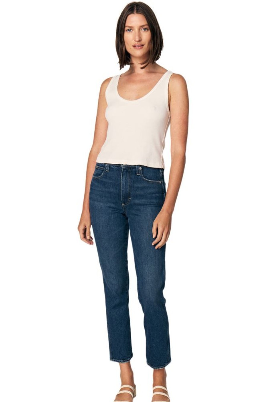 Denim Amo Denim | Amo Denim Chloe Crop Pant In Affection