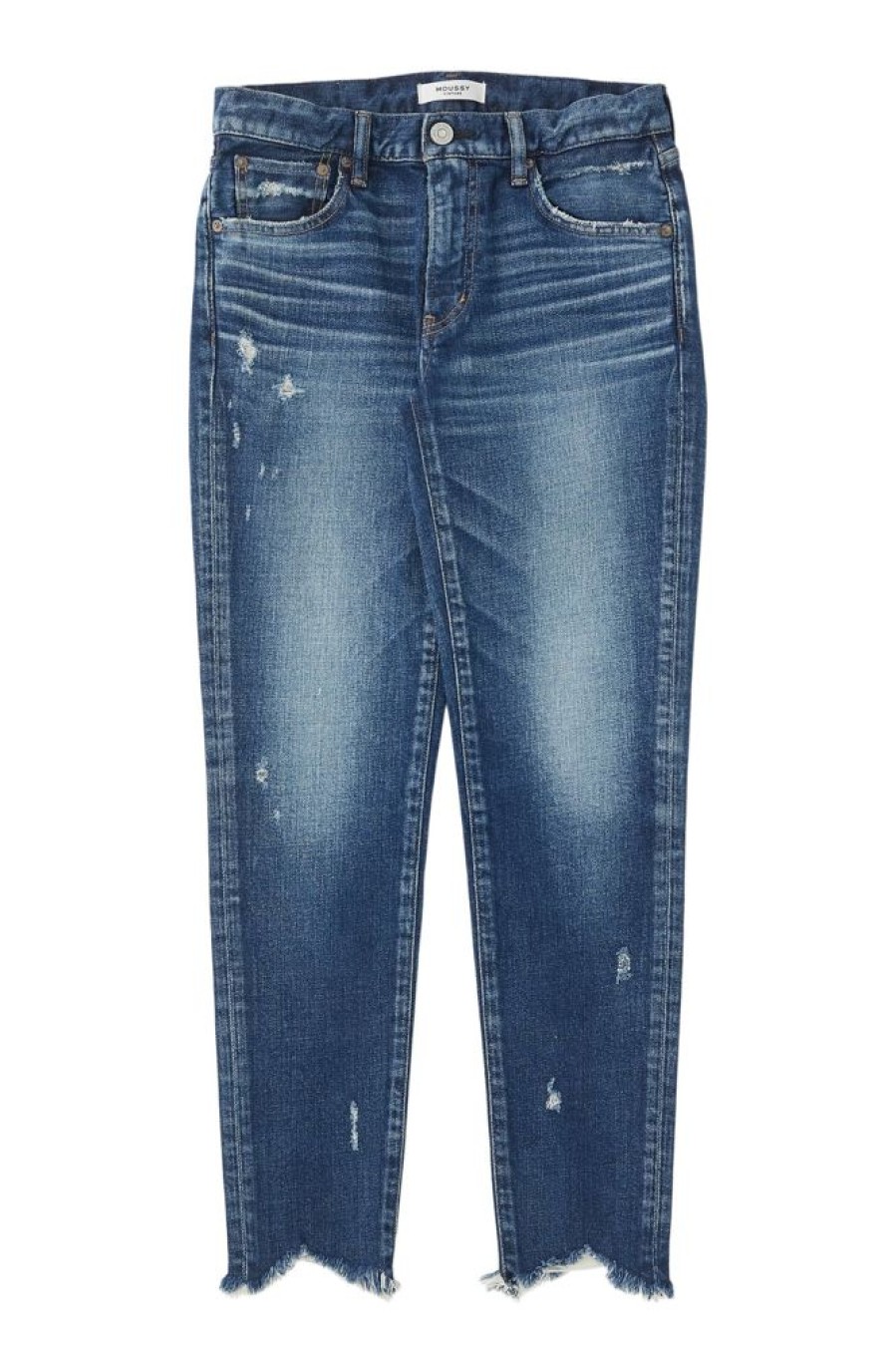 Denim Moussy Denim | Moussy Denim Daleville Skinny Jeans In Blue