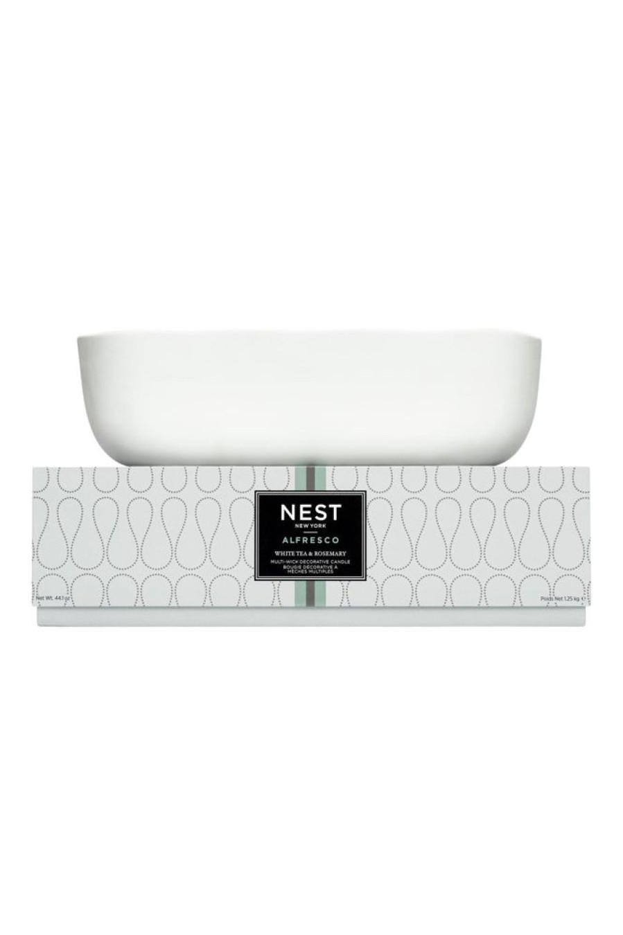 Home & Body Nest Fragrances | Nest Alfresco Multi-Wick Decorative Candle In White Tea & Rosemary