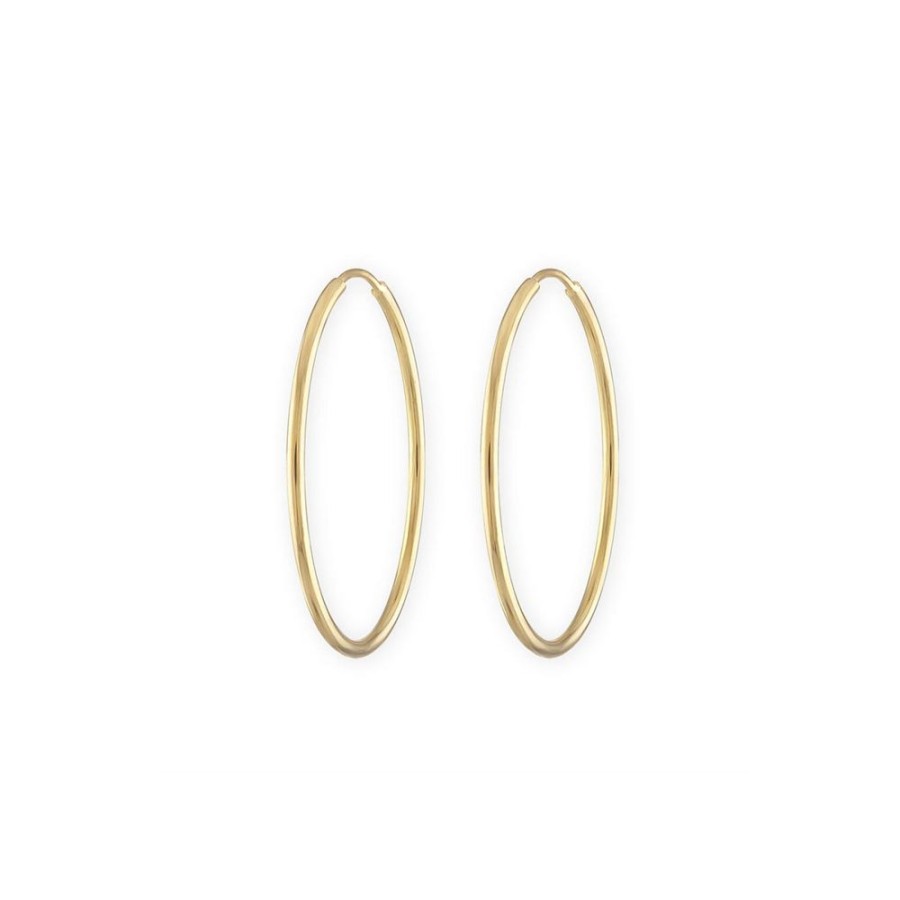 Jewelry ALEXA LEIGH FINE JEWELRY | Alexa Leigh The Daily Hoops In Yellow Gold