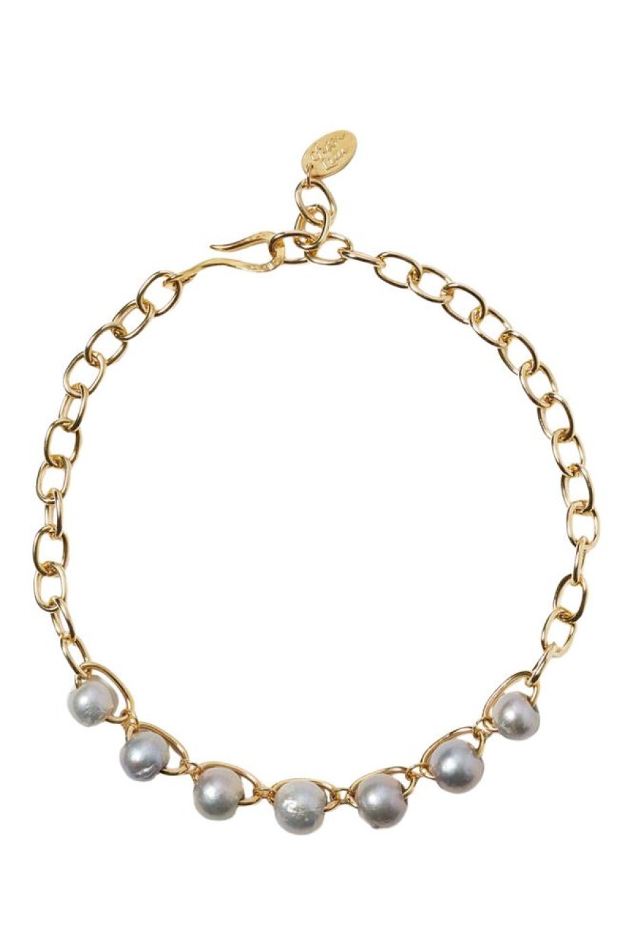 Jewelry CHAN LUU INC. | Chan Luu Necklace Grey Pearl